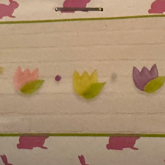 NWT Spring Flower felt garland - Picture 2 of 2